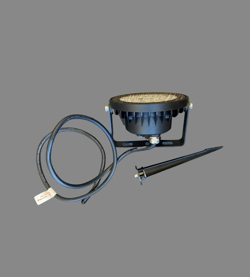 Spot piquet télécommandable FUTC01 RGB/CCT - 24V - Ø 11.5 cm - Spécial abords piscine - Télécommandable