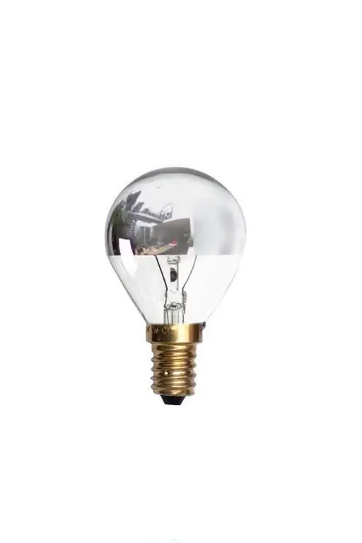 Ampoule E14 calotte argentée 40W globe dimmable