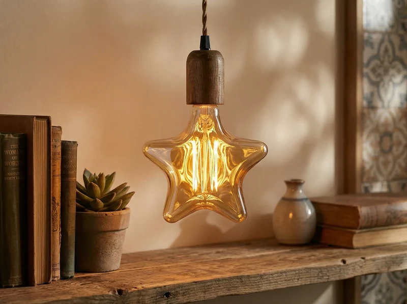 Ampoule Étoile Vintage Filament E27