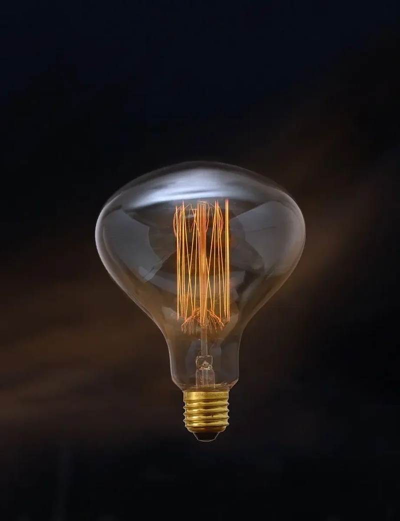 Ampoule Edison R125 à filament cage d’écureuil WALTER – E27 60W dimmable vintage