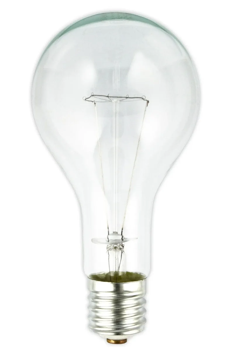 Ampoule Industrielle E40 300W Incandescente Vintage - Décoration & Antiquités