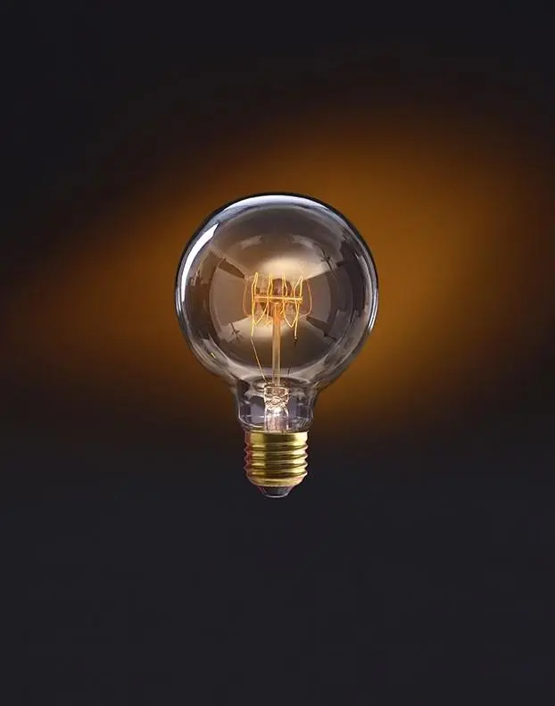 Ampoule à filament loop G95 E27 60W – Modèle Jimmy – Vintage décorative