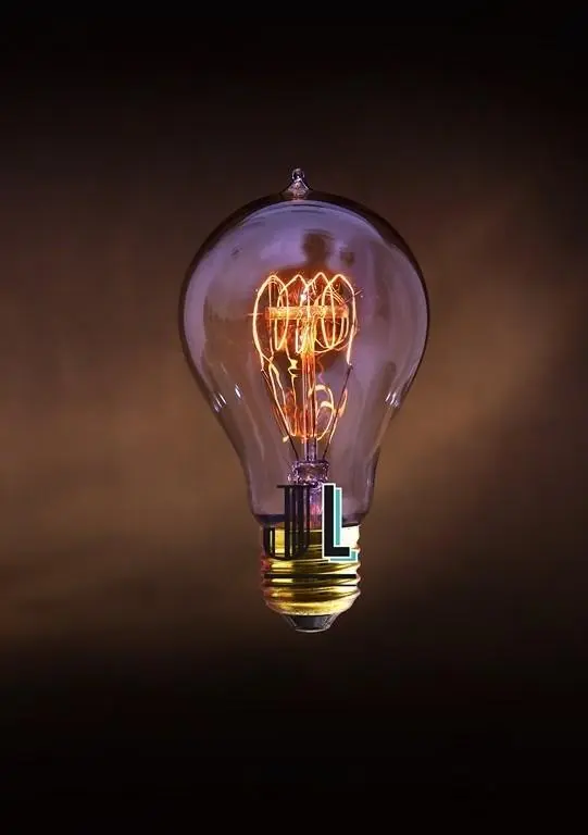 Ampoule Vintage 60W E27 - Modèle Edison Clinton A60
