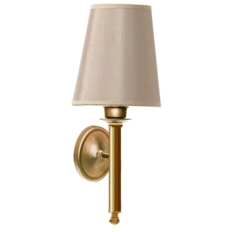 Orsay Applique flambeau en laiton doré vieilli