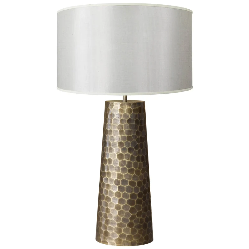Bergame Lampe en laiton doré sans abat-jour