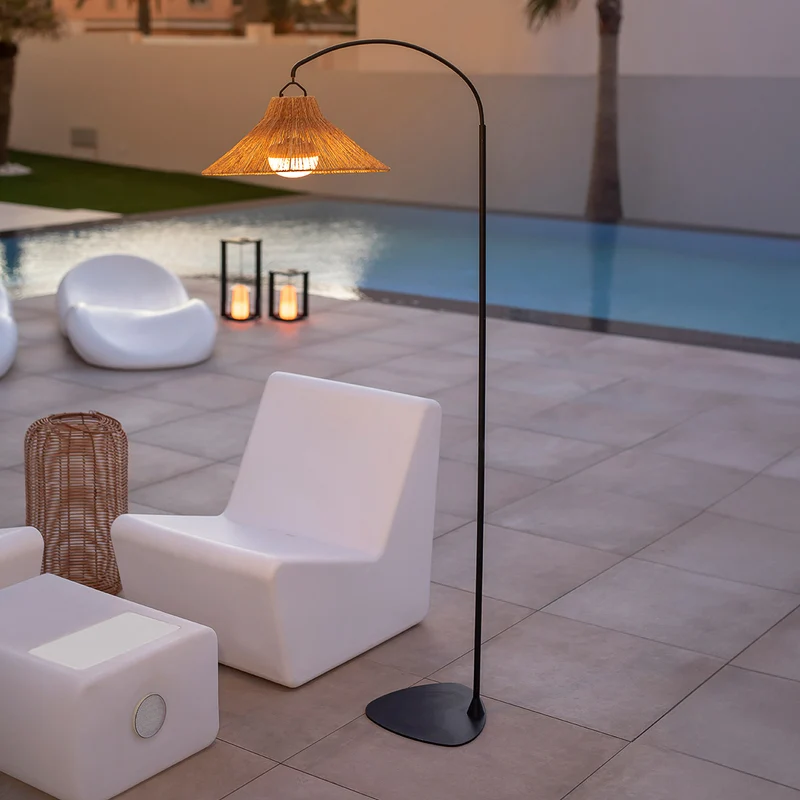LAMPADAIRE À ARC SANS FIL NIZA 165
