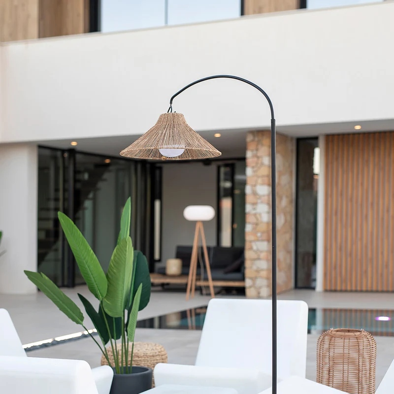 LAMPADAIRE À ARC SANS FIL NIZA 165