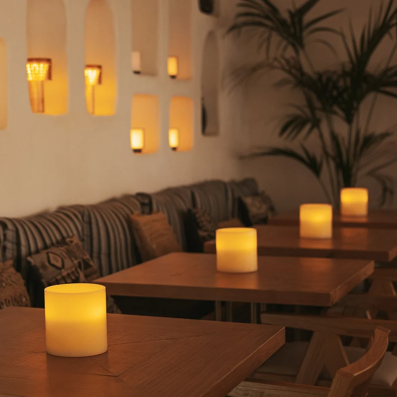 LAMPES EN FORME DE BOUGIE DOLO 3 WICKS