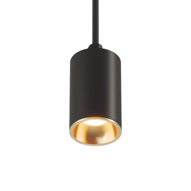 Faretto GU10 Spotlight LED Bispot - Nero / Bronzo satinato