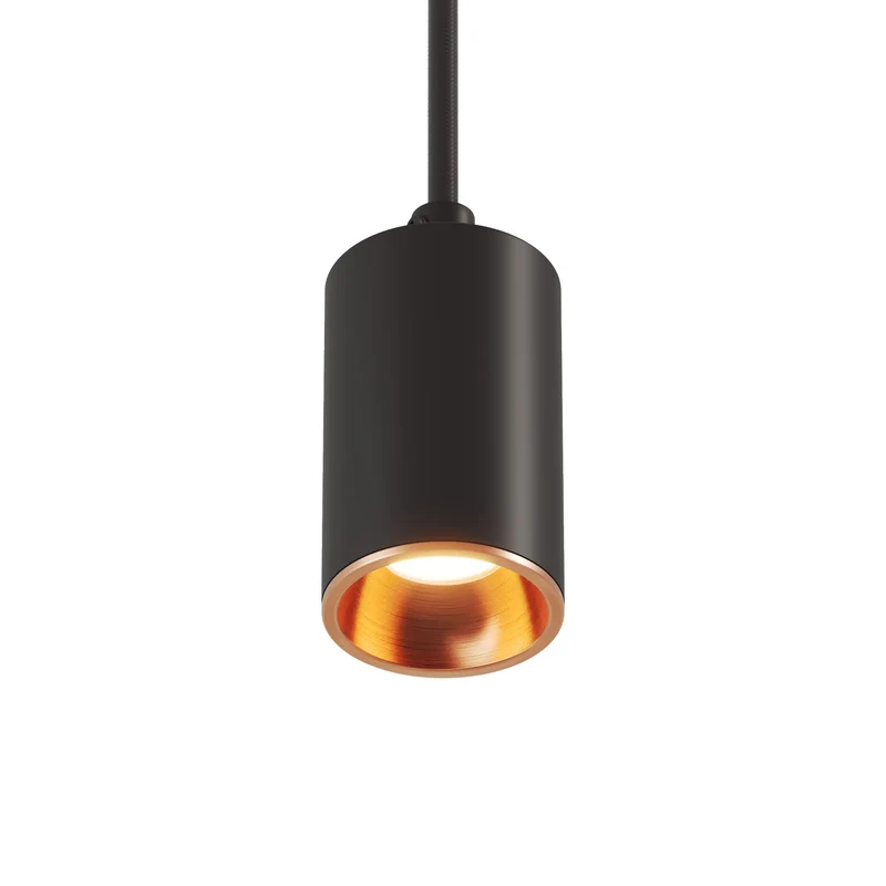 Spot GU10 Spotlight LED Bispot - Noir / Cuivre satiné