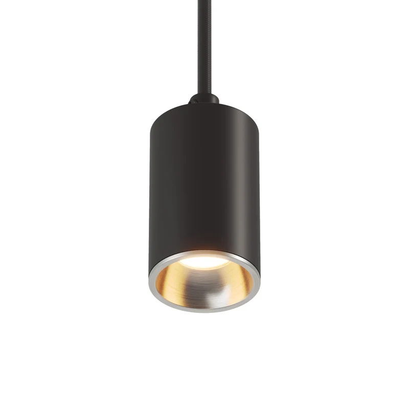 Spot GU10 Spotlight LED Bispot - Noir / Titane satiné