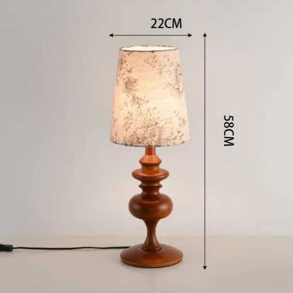 Lampe Bois Vintage