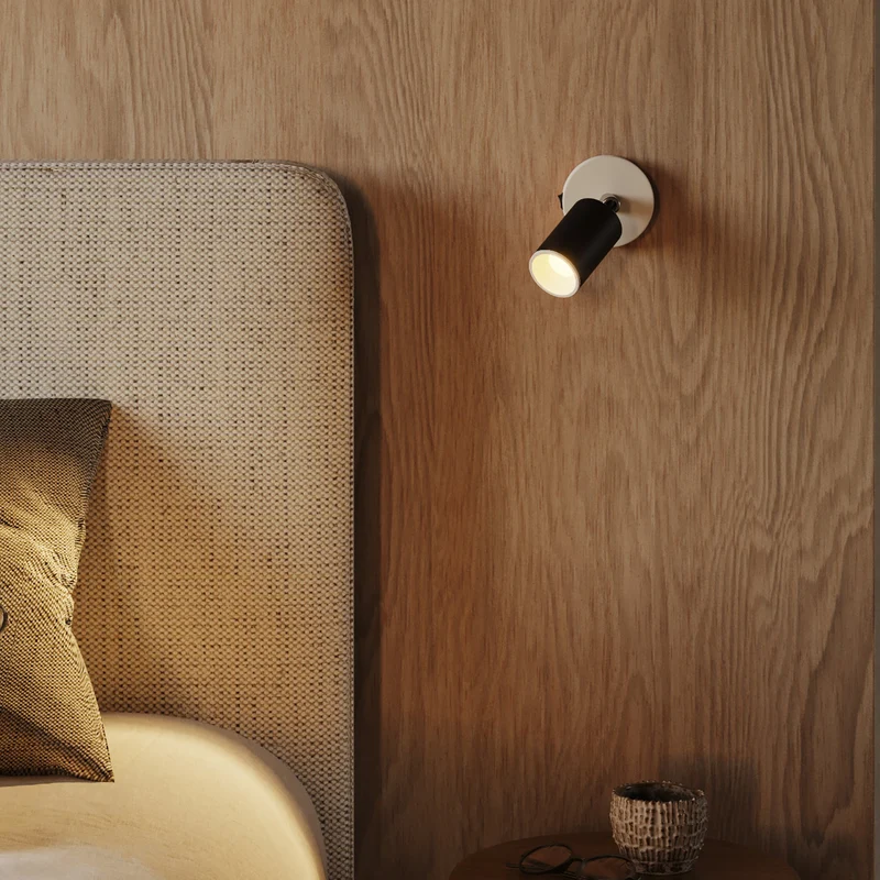 Spot GU10 Spotlight LED Bispot - Noir / Blanc mat