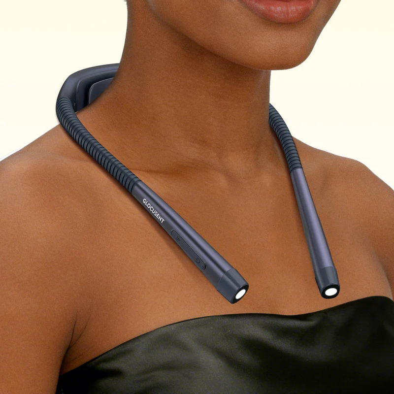 Glocusent Ergonomic LED Reading Neck Light