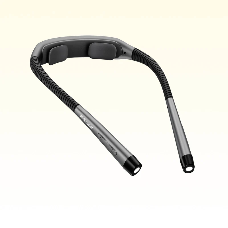 Glocusent Ergonomic LED Reading Neck Light