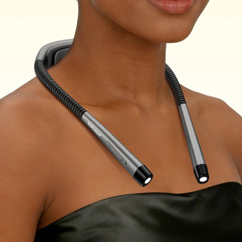 Glocusent Ergonomic LED Reading Neck Light