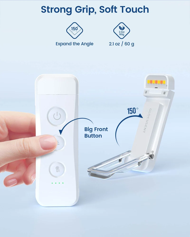 Glocusent Plus Bookmark Style Reading Light
