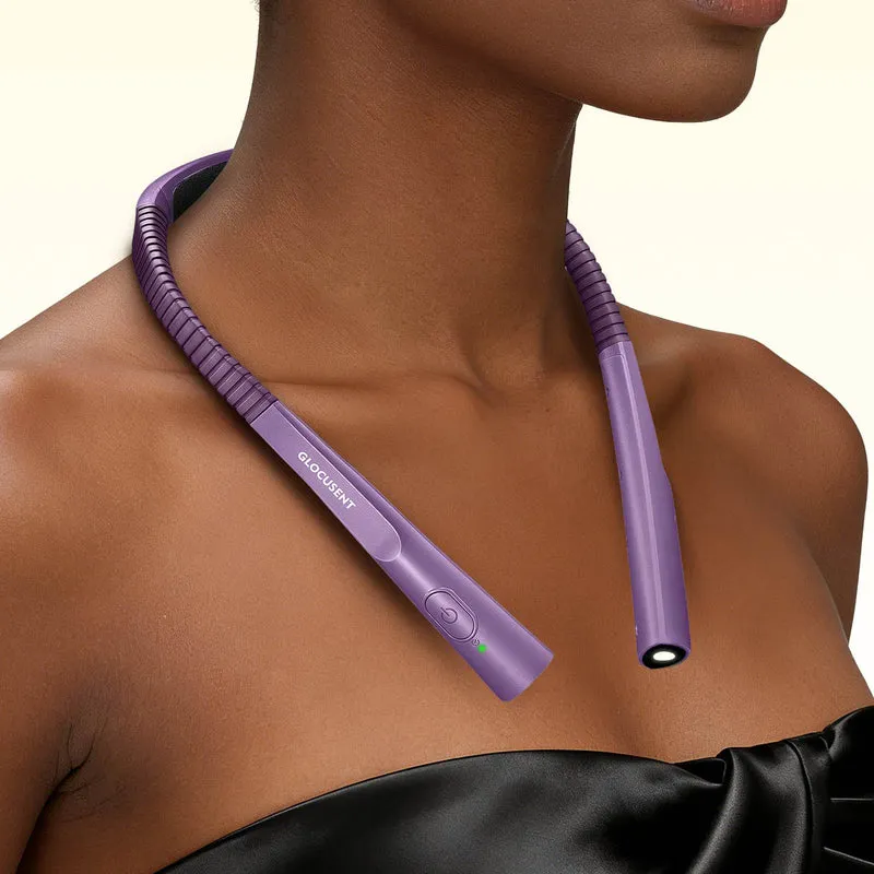 Glocusent Upgraded Rechargeable LED Neck Reading Light