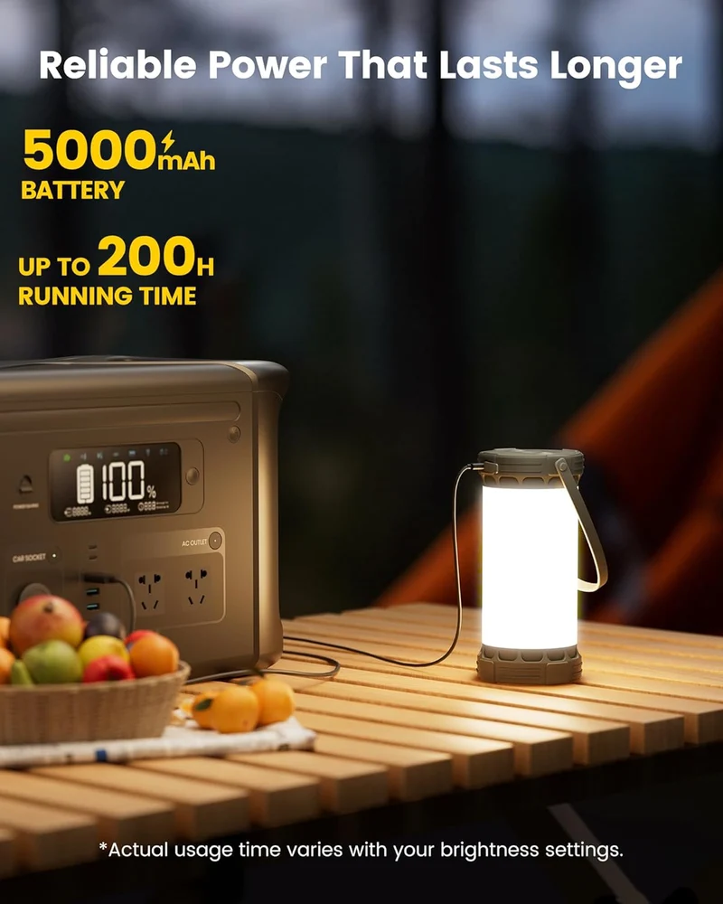 Glocusent 135 LED Ultra Bright Survival Camping Lantern & Emergency Light