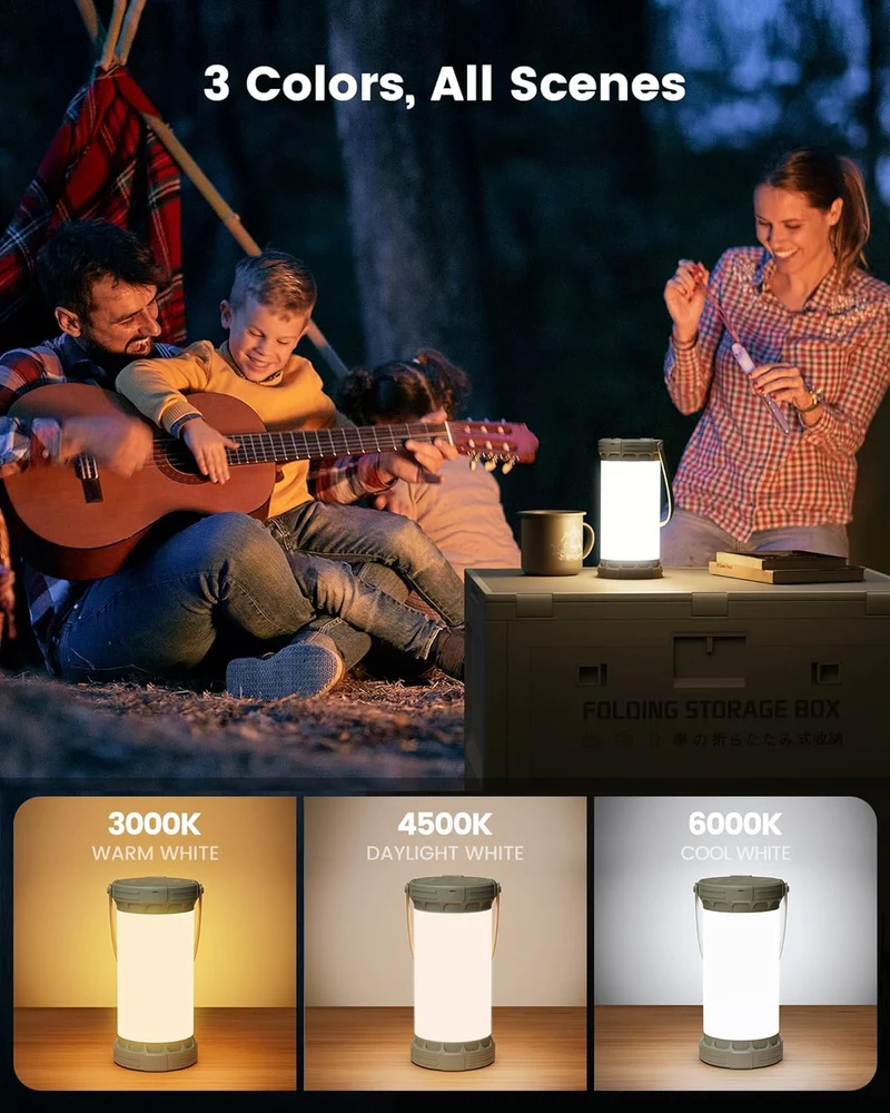 Glocusent 135 LED Ultra Bright Survival Camping Lantern & Emergency Light