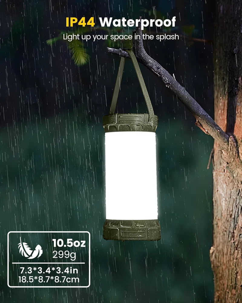 Glocusent 135 LED Ultra Bright Survival Camping Lantern & Emergency Light