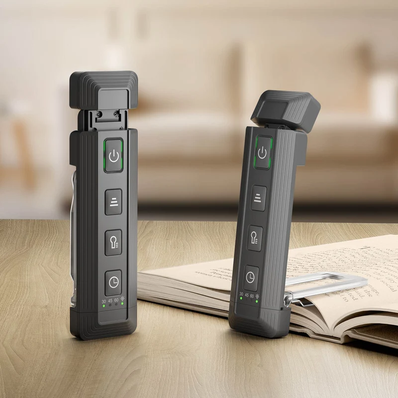 Glocusent Extendable Bookmark Style Reading Light