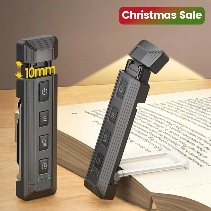 Glocusent Extendable Bookmark Style Reading Light