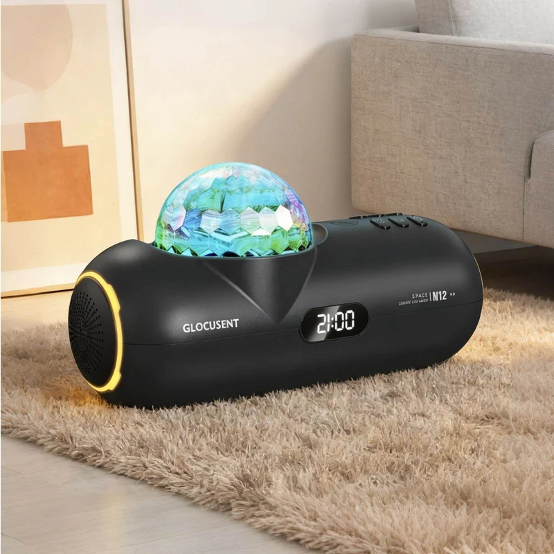Glocusent Sleeping Pod Starry Lamp with White Noise Sound Machine U.S. Only
