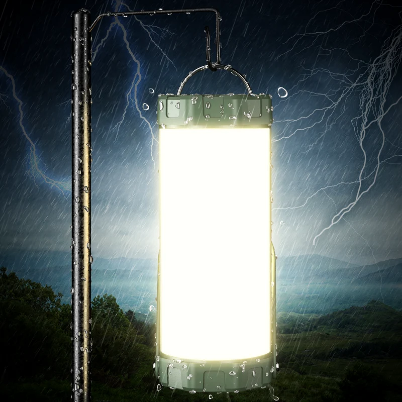 Glocusent 106 LED Tactical Survival Camping Lantern & Emergency Light