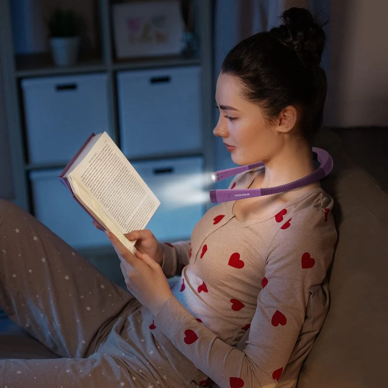 Glocusent Original LED Neck Reading Light