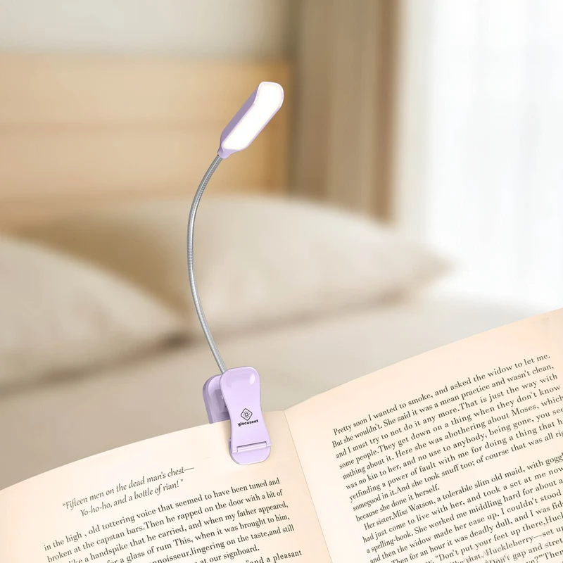 Glocusent Pocket-sized Clip-on Reading Light