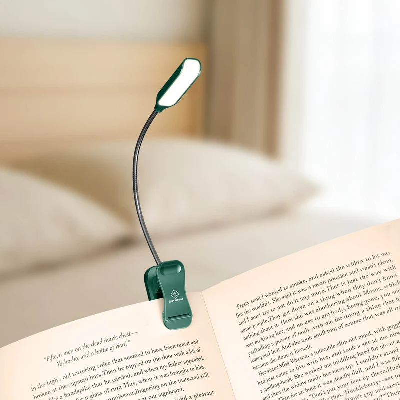 Glocusent Pocket-sized Clip-on Reading Light