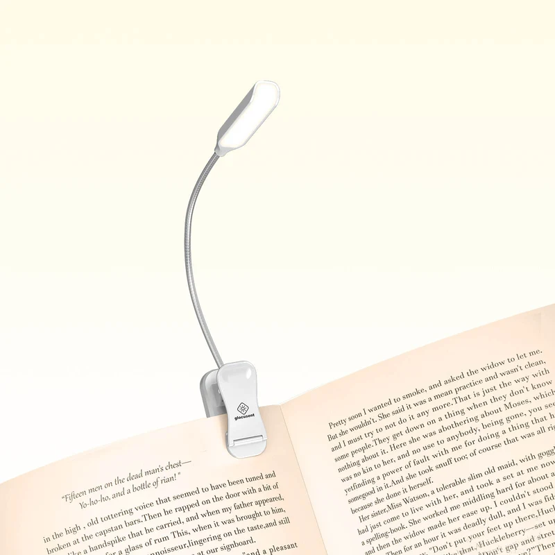 Glocusent Pocket-sized Clip-on Reading Light