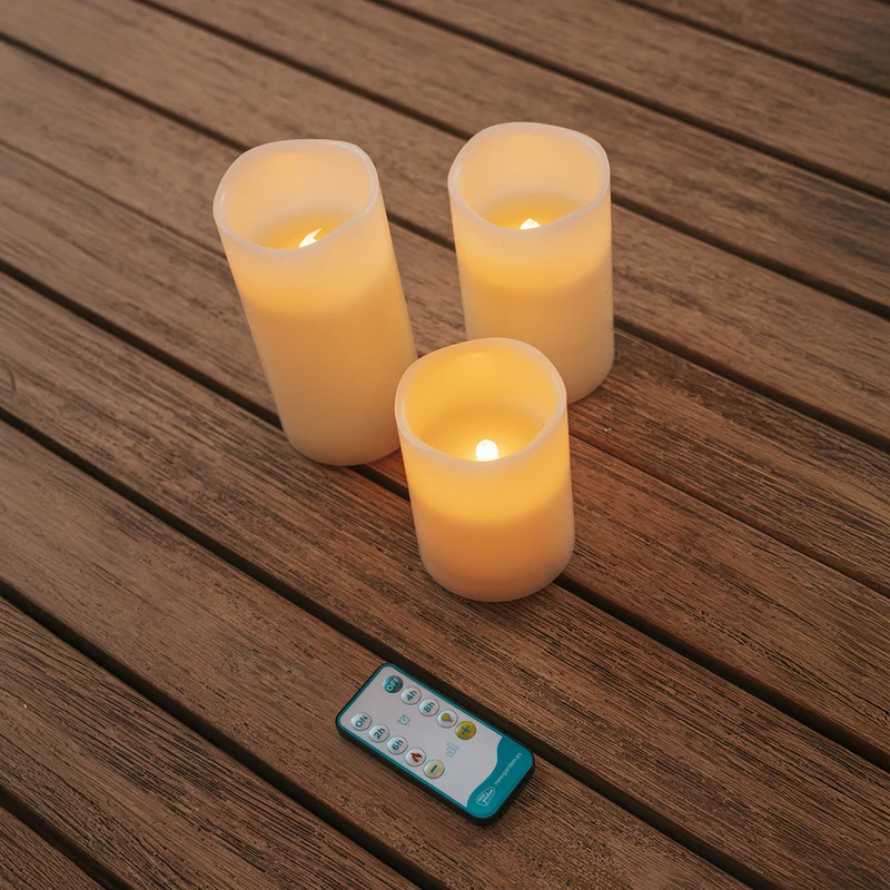 LAMPES EN FORME DE BOUGIE DOLO PACK 3