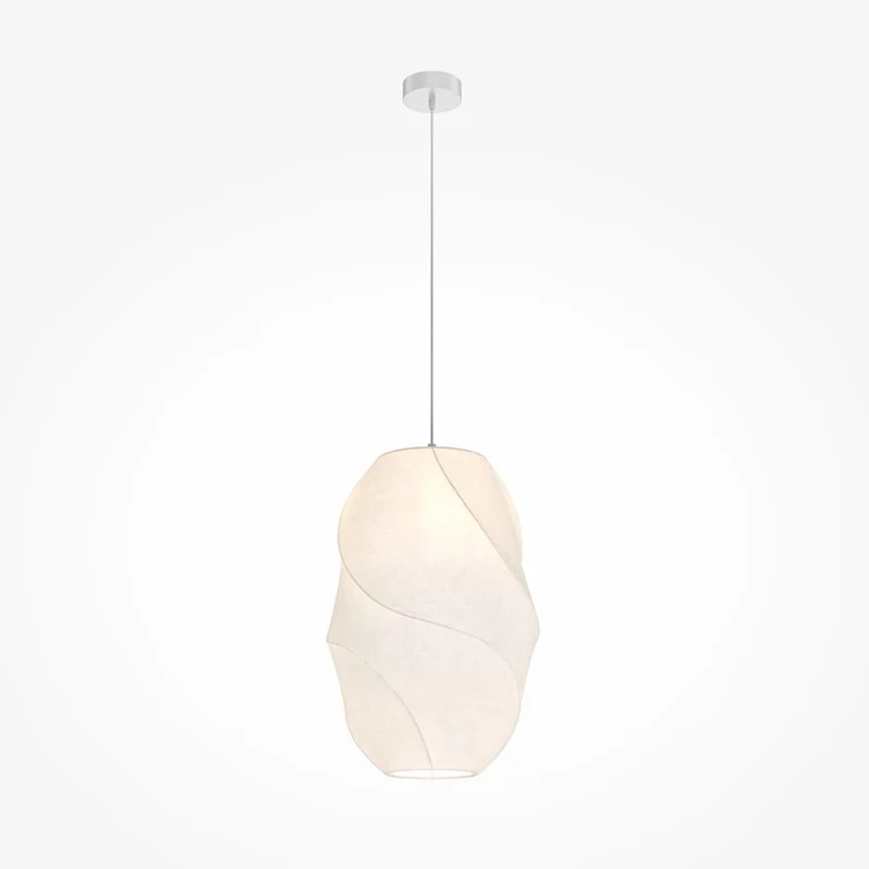 Suspension tissu blanc chambre