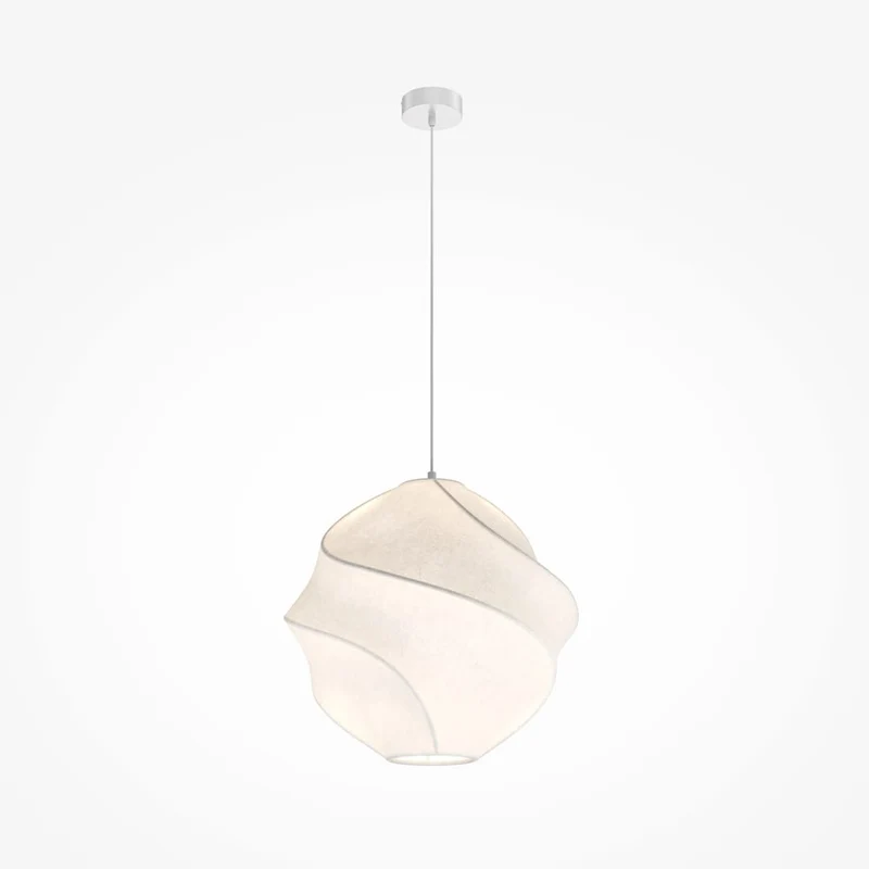 Suspension tissu blanc chambre