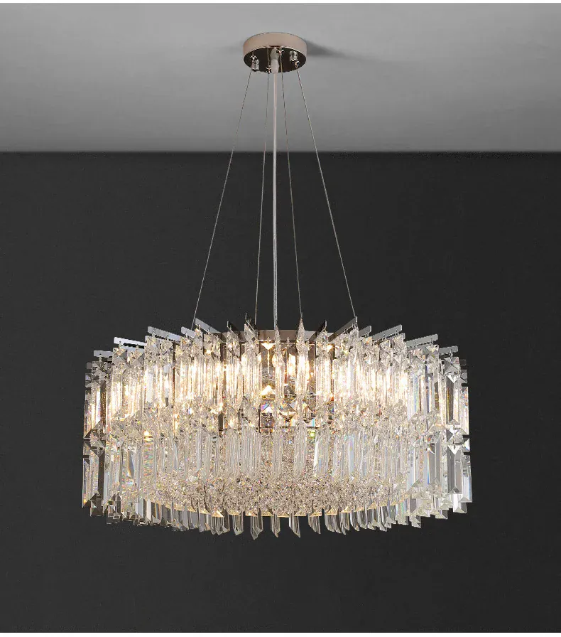 Lustre Dimmable Design Italien en Verre