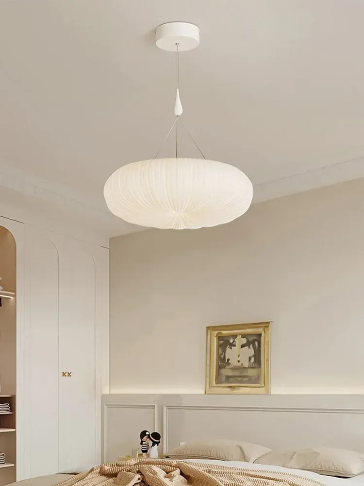 Suspension LED Blanche en Acrylique pour Chambre
