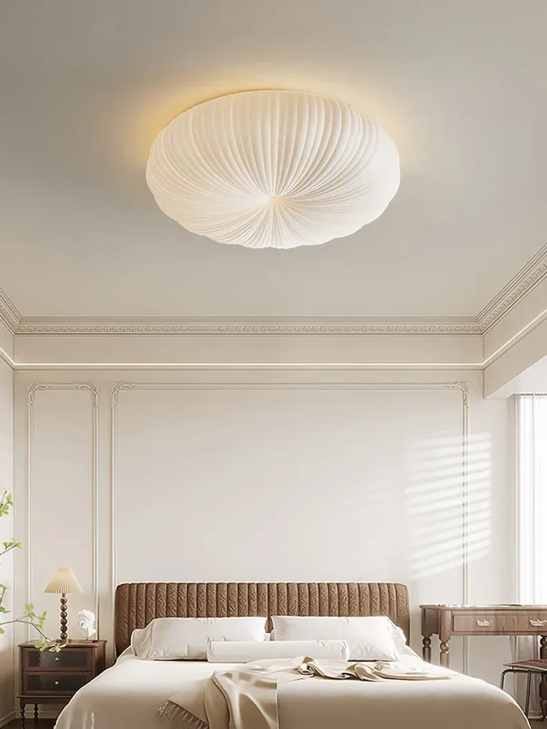 Suspension LED Blanche en Acrylique pour Chambre