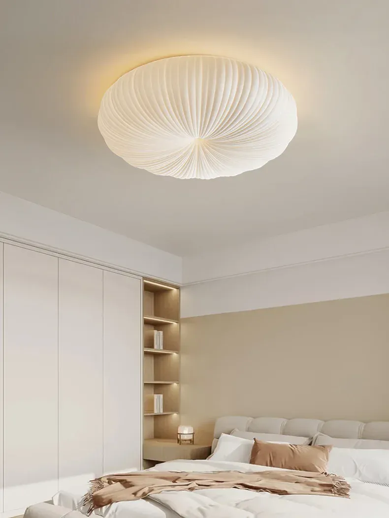 Suspension LED Blanche en Acrylique pour Chambre