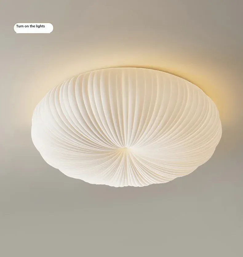 Suspension LED Blanche en Acrylique pour Chambre