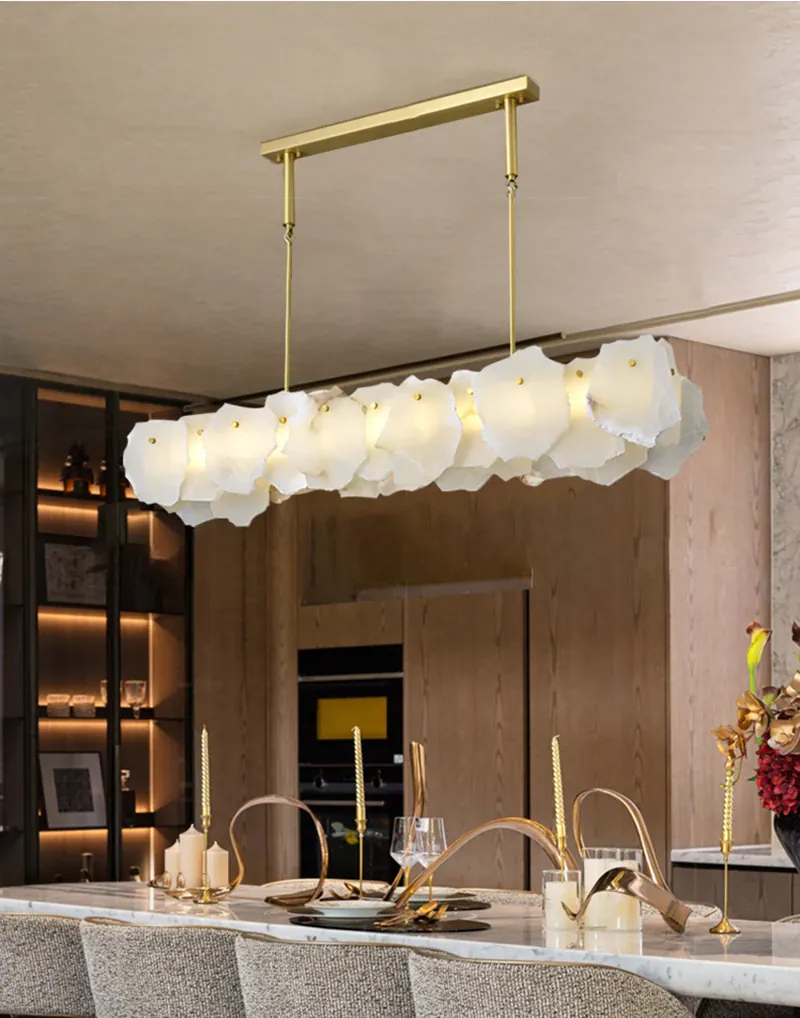Lustre Blanc pour Plan de Cuisine