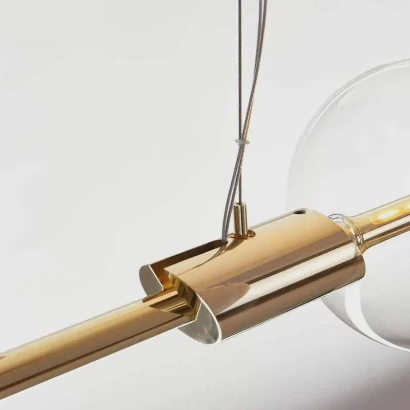 Lustre de Bar Bulles de Verre