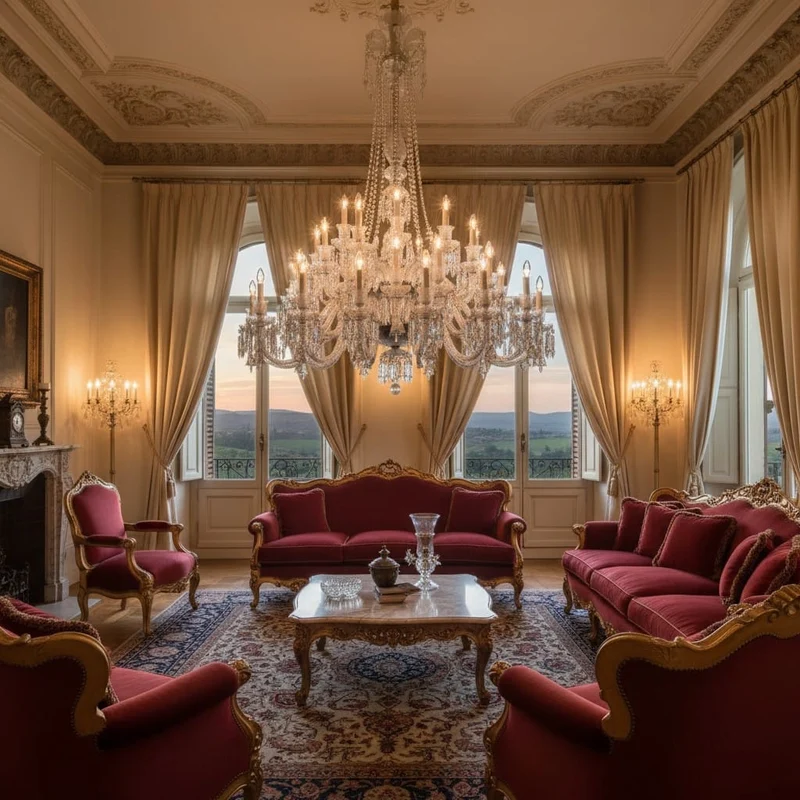 Grand Lustre Luxe Diamètre 150cm Pour Grand Salon