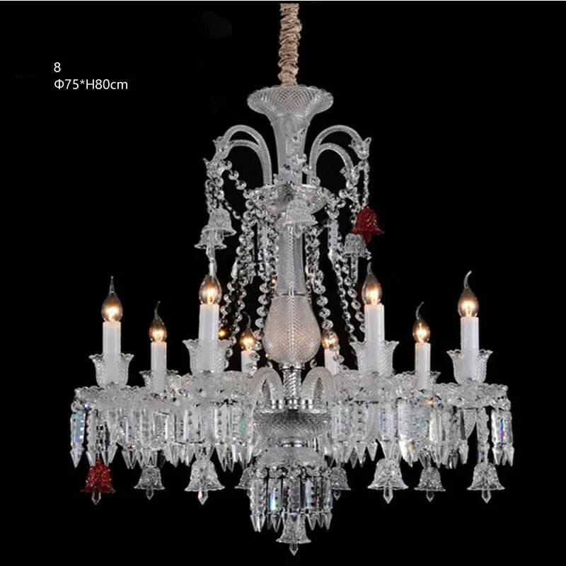 Grand Lustre Luxe Art Déco En Cristal