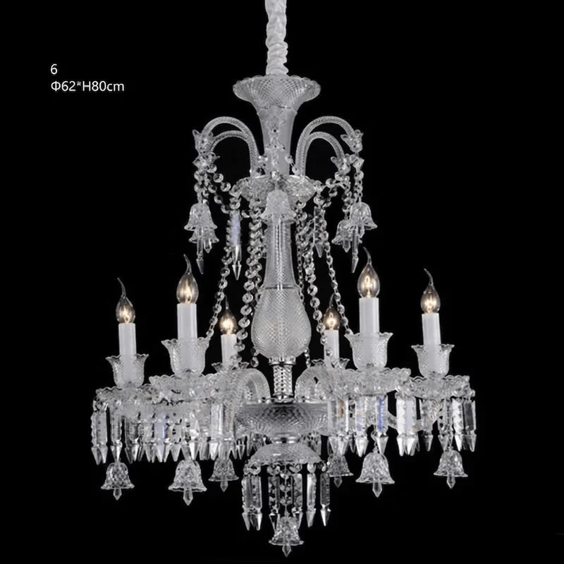 Grand Lustre Luxe Art Déco En Cristal