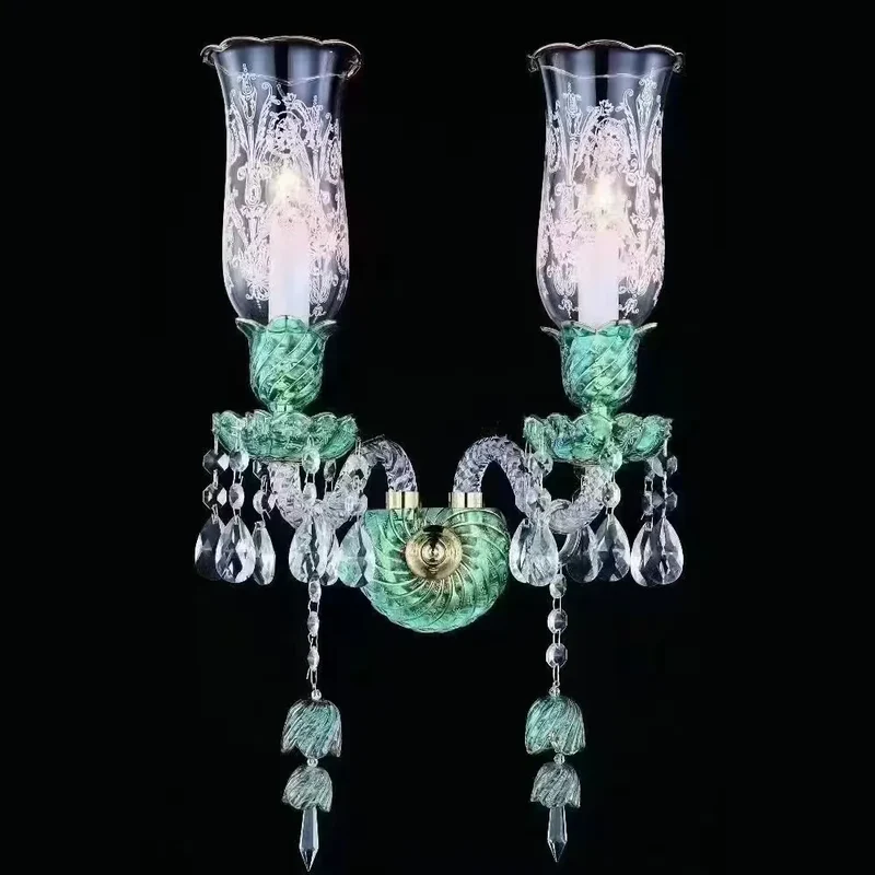 Lustre Luxueux en Cristal pour Chateau
