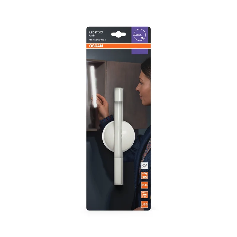 OSRAM LEDstixx® USB IP44 Argent