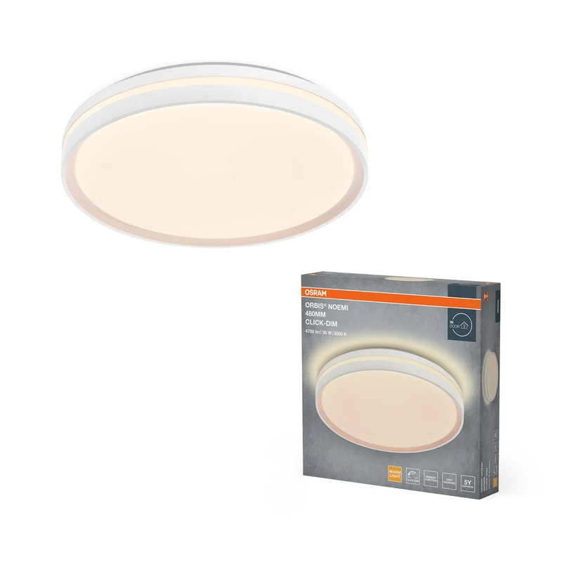 OSRAM Orbis Noemi 480 mm 36W 830 Dimmable Click Blanc