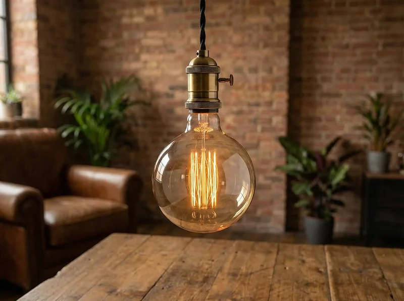 Ampoule Edison G125 E27 Filament Cage 60W – Modèle Gordon